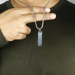 Alternative view of Mystic Bar Locket-Silver