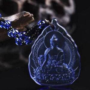 Alternative view of Medicine Buddha Amulet