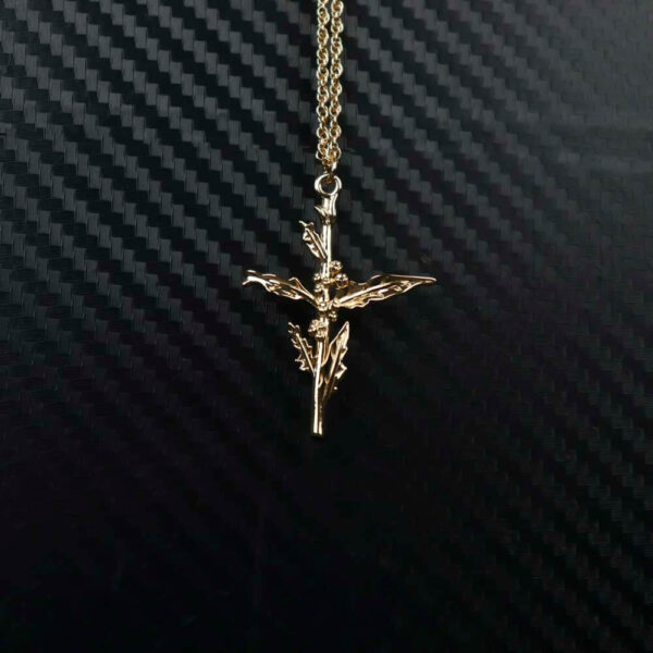 Floral Cross Locket