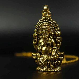 Ganesha's Amulet-Gold