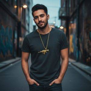 Alternative view of Machine Gun Locket