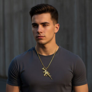 Alternative view of Machine Gun Locket