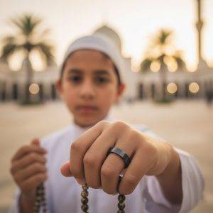 Alternative view of Noor-e-Qalb Ring