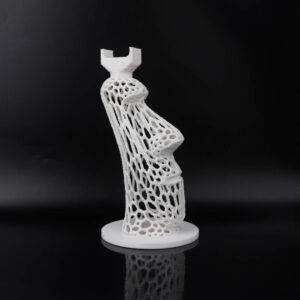 Alternative view of Voronoi Moai Headphone Holder