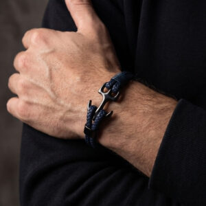 Alternative view of Anchor Bracelet Blue