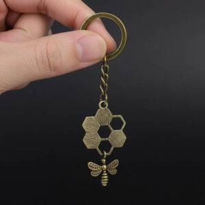 Alternative view of Beehive Keyring