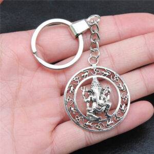 Alternative view of Ganapati Keyring
